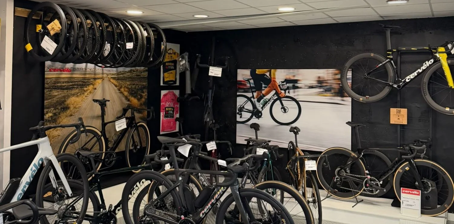 L'espace Cervélo du magasin de Chartres-de-Bretagne