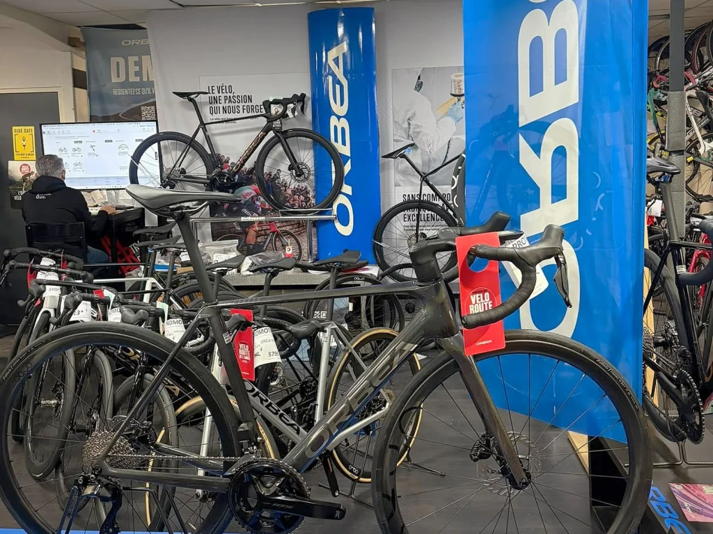 L'espace Orbea au magasin